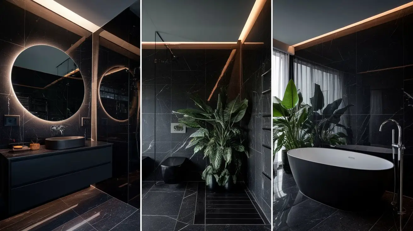 Dark Bathroom Ideas