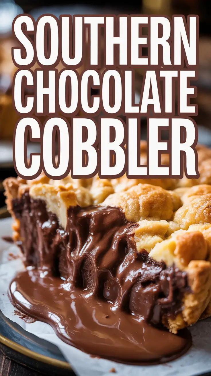 Southern Chocolate Cobbler